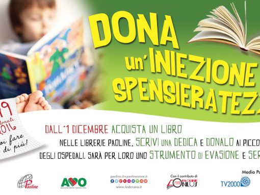 Banco Editoriale 2017 – DONA UN’INIEZIONE DI SPENSIERATEZZA