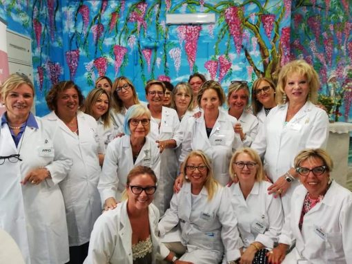 AVO Taranto e la sala di attesa “artistica” del Reparto di Oncologia